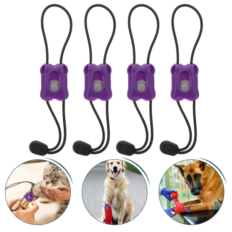 UKCOCO Medical Tourniquets for Pets, Pack of 4 Hemostatic Vein Stays with Quick Release for Dogs Cats Emergency First Aid for Blood Flow Restriction