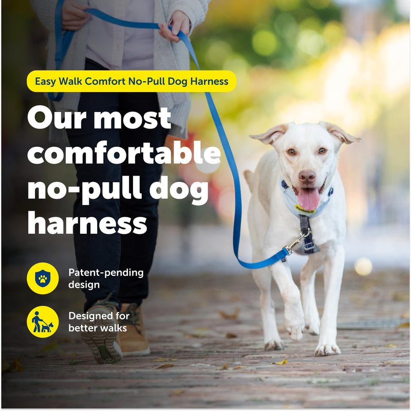 PetSafe Easy Walk Comfort No-Pull Dog Harness - Better Walk Training Harness - Full Body Padded Design - Durable Fabric - 5 Point Adjustable Fit - Everyday Leash Training - Pink - Large - PawsPlanet Australia