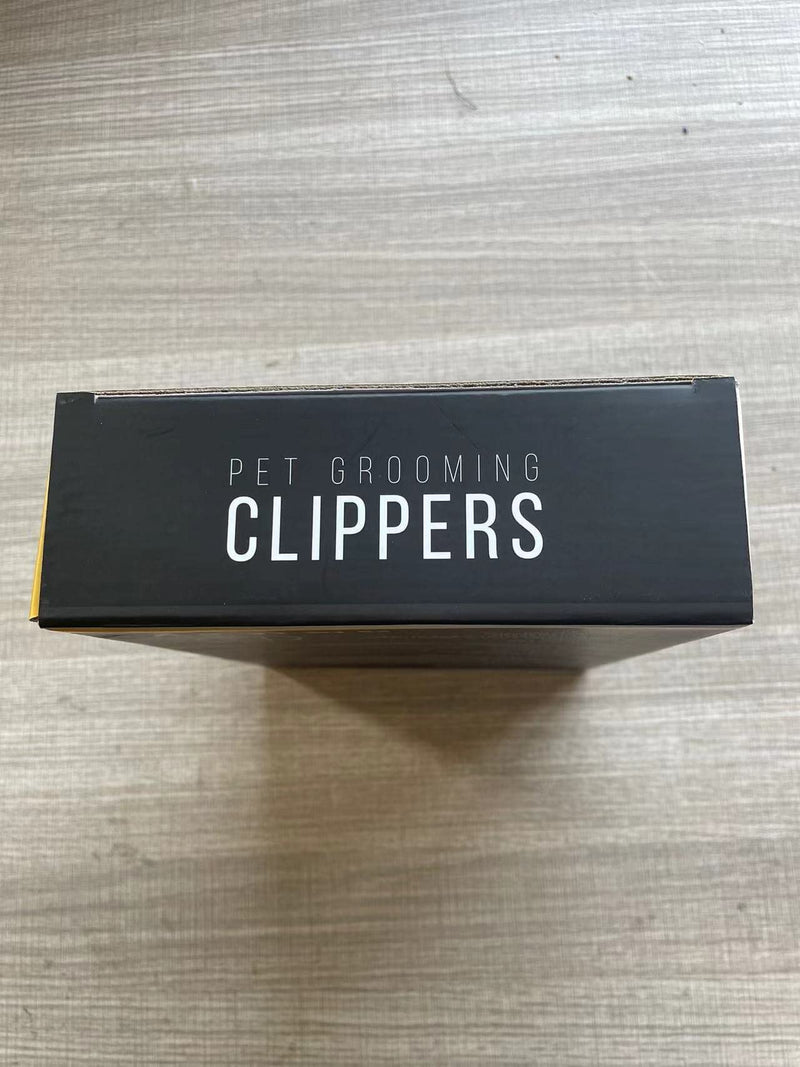 Dog Clippers Professional Heavy Duty Grooming Clipper 3-Speed Low Noise High Power Rechargeable Cordless Pet Tools for Small & Large Dogs Cats Pets with Thick Coats Black - PawsPlanet Australia