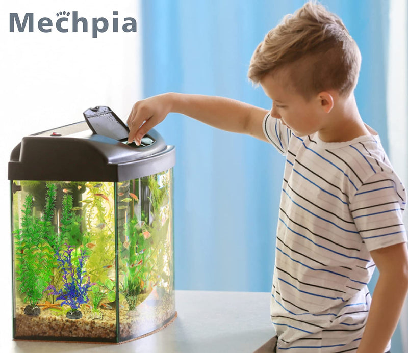 13 Pieces Aquarium Decorations Kit, Fish Tank Decorations Set Small Resin Castle and Rockery Betta Fish Cave Hideout Coral Artificial Plastic Plants Ornament Accessories Blue,green,purple - PawsPlanet Australia