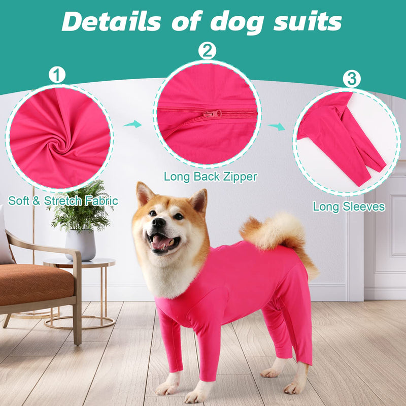 Etdane Dog Onesie for After Surgery Pet Surgical Recovery Suit Anti Shedding Bodysuit