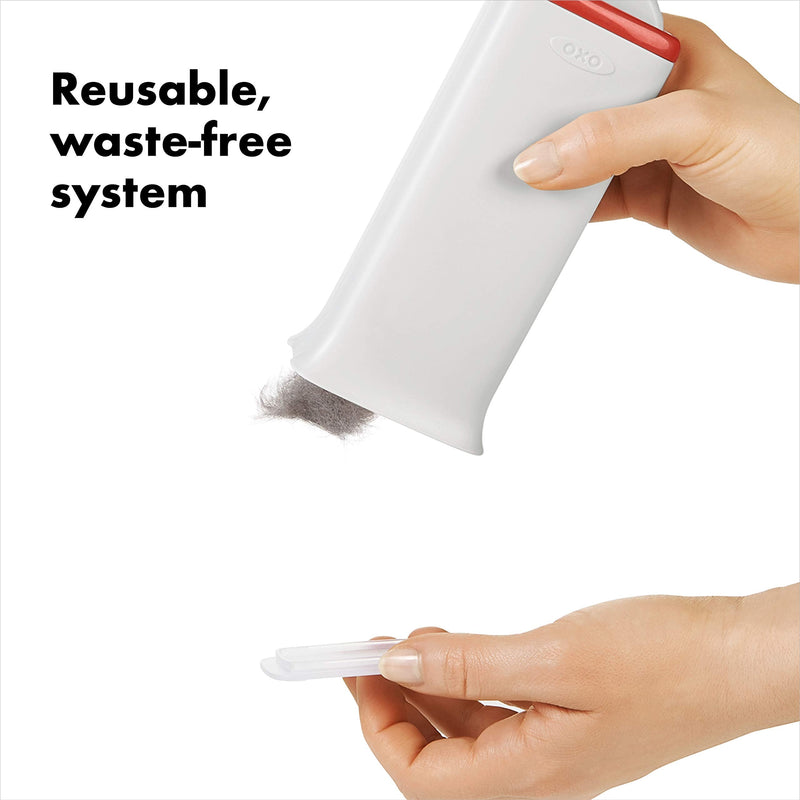 OXO Good Grips Furlifter Pet Garment Brush Hair Remover for Clothing, White, Garment Brush - PawsPlanet Australia