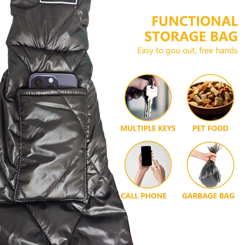 Cat and Dog Sling,Hands-Free Pet Carrier for Puppies,Dog Slings for Small Dogs for Small Pets,Windproof,Warm and Comfortable - PawsPlanet Australia