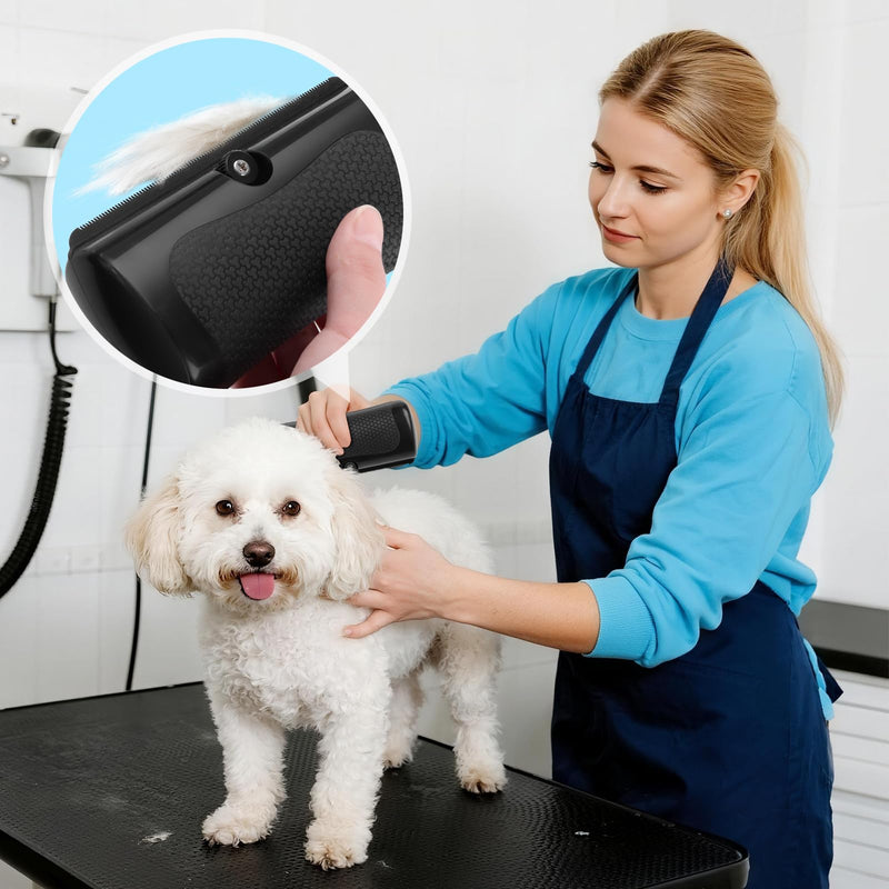 Deshedding Dog Brush, Groompro Deshedding Brush for Dogs, Cats, Rabbits, Horses, Ergonomic Pet Grooming Tool for Remove Short and Long Hair - PawsPlanet Australia