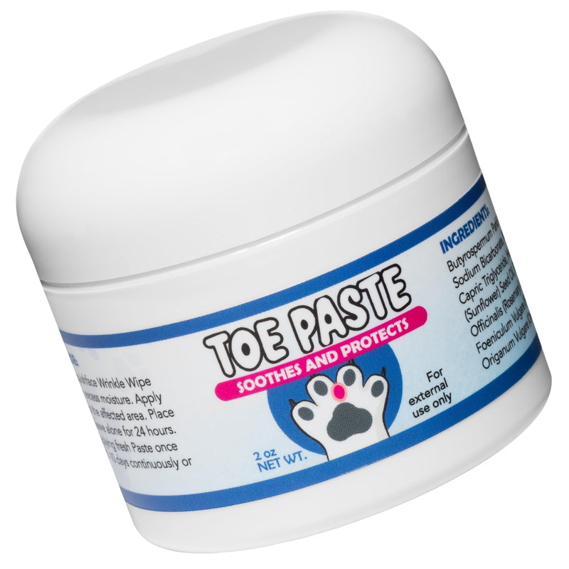 Squishface Toe Paste - Dog Paw Balm, Dog Paw Yeast Care, Soothing Dog Paw Cream for Happy, Healthy Paws! 2oz. - PawsPlanet Australia