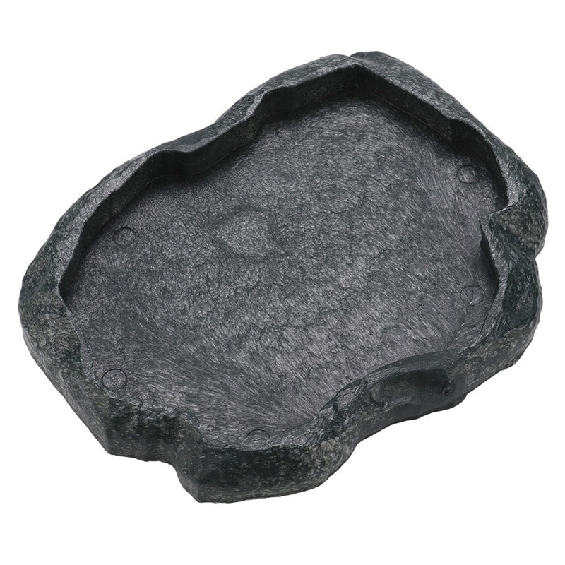 Tortoise Water Dish, Resin Snake Water Bowl, Reptile Food Feeding Dish for Tortoise, Lizard, Iguana, Frog, Snake, Pet, Amphibian - PawsPlanet Australia