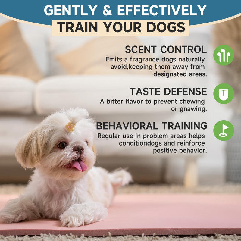No Chew Spray for Dogs, Bitter Apple Spray for Dogs Stop Chewing Furniture, Shoes, Prevent Licking Bandages, No Alcohol & Trace, Safe Dog Training & Behavior Aids Spray, 6.76 FL Oz, Indoor & Outdoor - PawsPlanet Australia