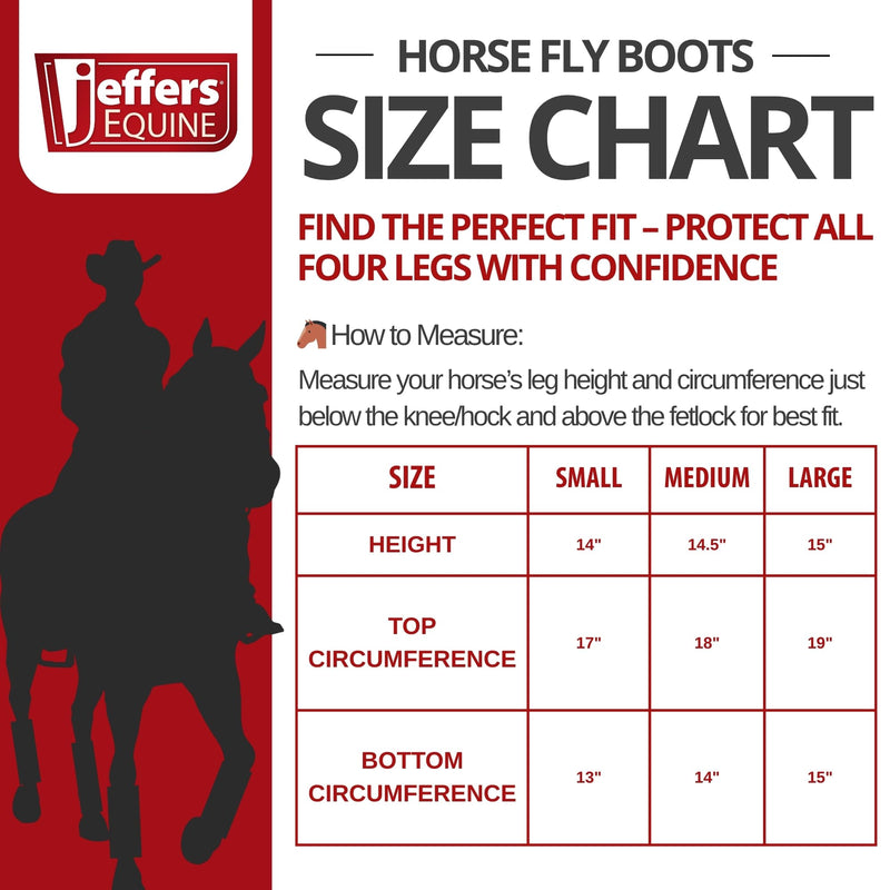 Jeffers Romper Stomper Fly Boots for Horses - Grey, Large – Breathable Mesh Leg Wraps for Insect Protection, Stable Accessories for Summer Turnout, Ride Gear, Horse Hoof & Leg Care - 4 Pack Indigo Medium - PawsPlanet Australia
