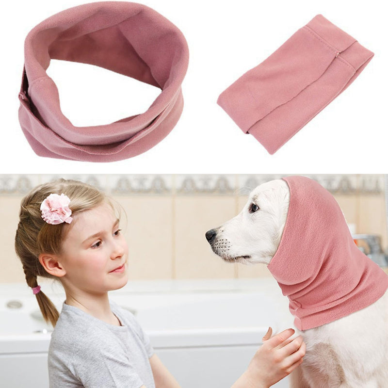 Anxiety Relief Dog Snood - Ear Protector Muffs With Calming Hood and Noise Protection Headband