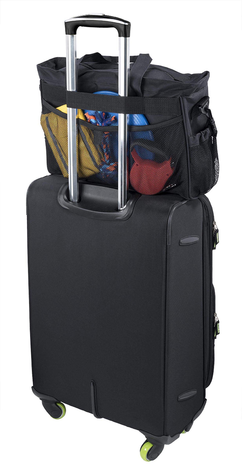 Mobile Dog Gear, Day Away Tote Bag, Black, One Size, Meets Airline Requirements - PawsPlanet Australia