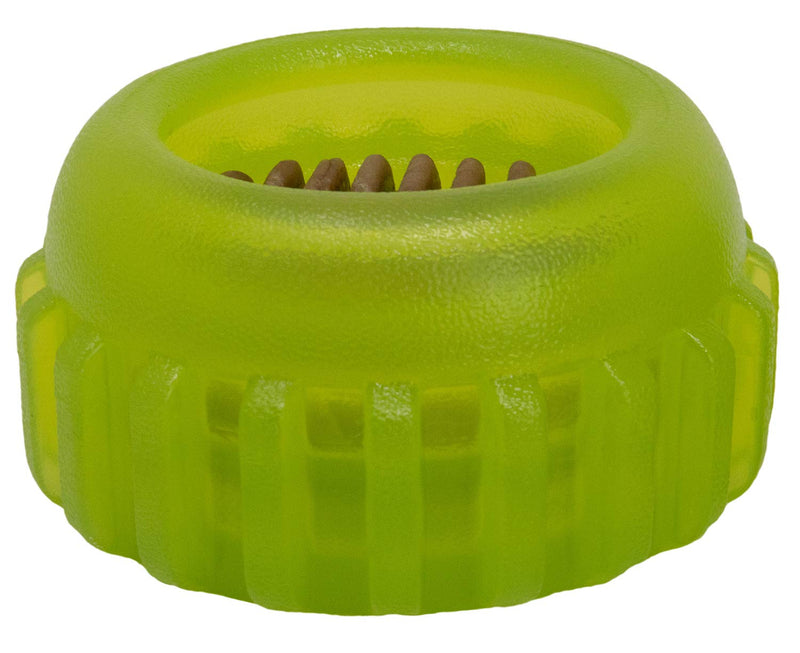 Starmark Everlasting Treat Sprocket Dog Toy with Chicken Treat Large - PawsPlanet Australia