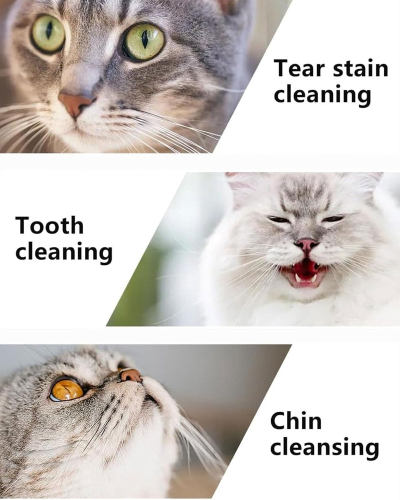 Pack of 2 Silicone Dog Toothbrush, Puppy Toothbrush, Finger Toothbrush, Dog and Cat Teeth Care, Effective Teeth Cleaning for Large and Medium Dogs