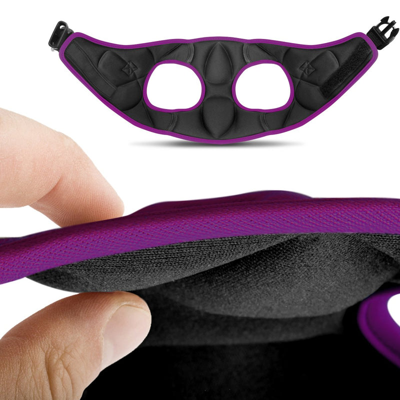 Comfort Fit Step in Dog Vest Harness Easy to Put on Take Off Adjustable Soft Padded Puppy Harness Vest for Small and Medium Dogs (Small, Purple)