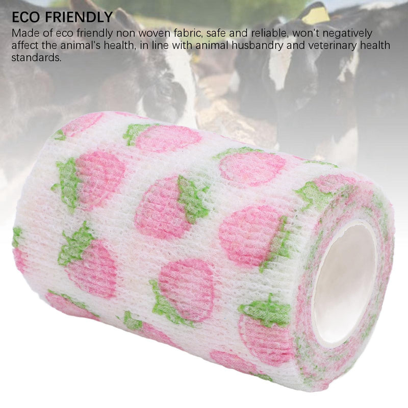 Buachois Pack of 4 Vet Wrap Bandage, 3 Inch Self-Adhesive Bandage, Wide, Elastic Vet Tape Wrap, Cohesive Gauze for Pets