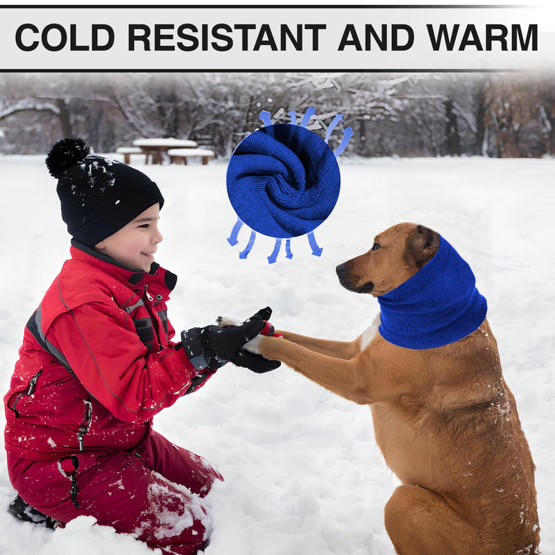 XdealCozyxc 2 Pcs Dog Ear Defenders, Dog Snood Ear Protector, Pet Cat Dog Firework Calming Earmuffs for Wearing in Bathing Grooming Waterproof Reducing Noise