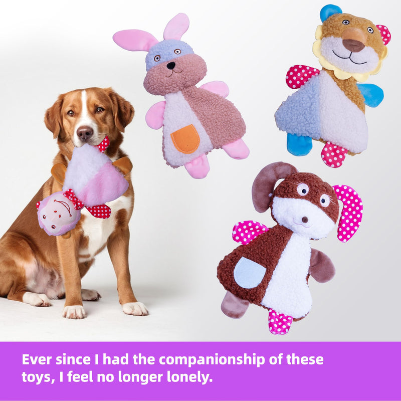 Big 5 Pack Dog Squeaky Toy for Keep Them Busy,Multipack Stuffed Crinkle Puppy Dog Toys Bundle,Chewing Dog Toys for Teething,Suitable for Small,Medium,and Large Dogs Breed - PawsPlanet Australia
