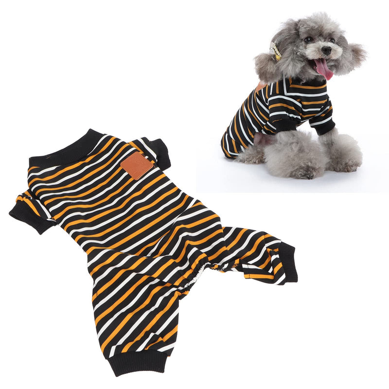 Pssopp Dog Clothes Dog Pajamas Dog Onesie Surgery Recovery Suit Doggie Casual Jumpsuit for Shedding, Allergy, Anti Licking, Wound, Cone Alternative (M) Medium - PawsPlanet Australia