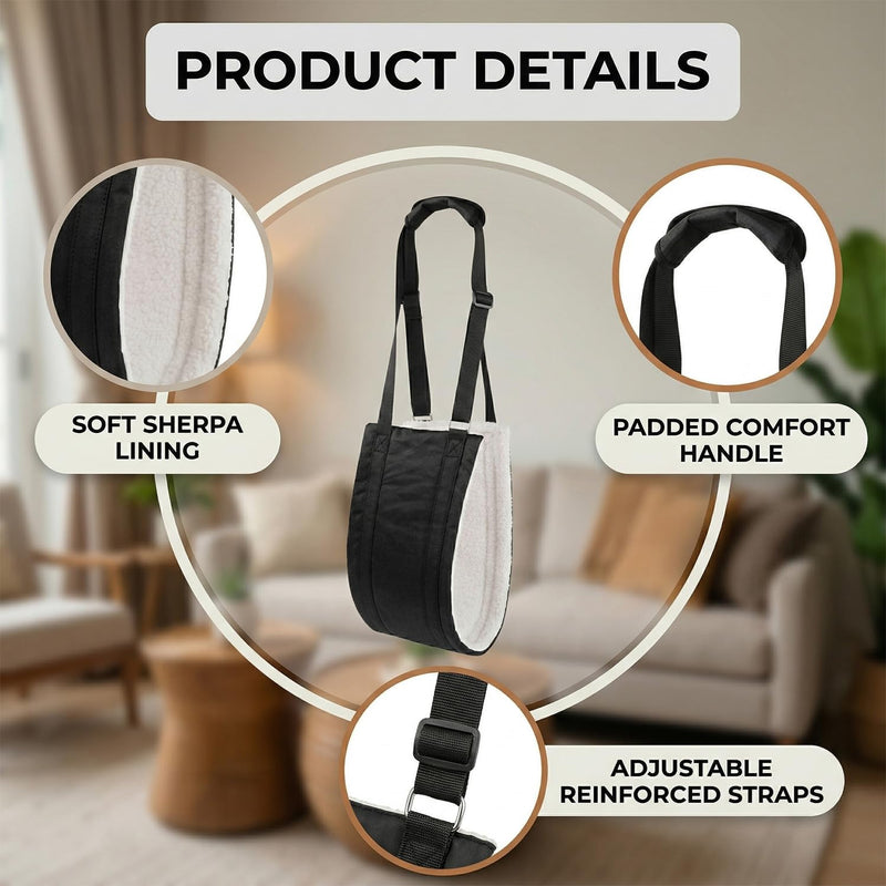Tabanzhe Adjustable Dog Lifting Harness for Back Legs,Mobility Aids Support Sling for Weak Rear Legs,Rehab Lift Harness for Senior Injured Disabled Dogs After ACL Surgery