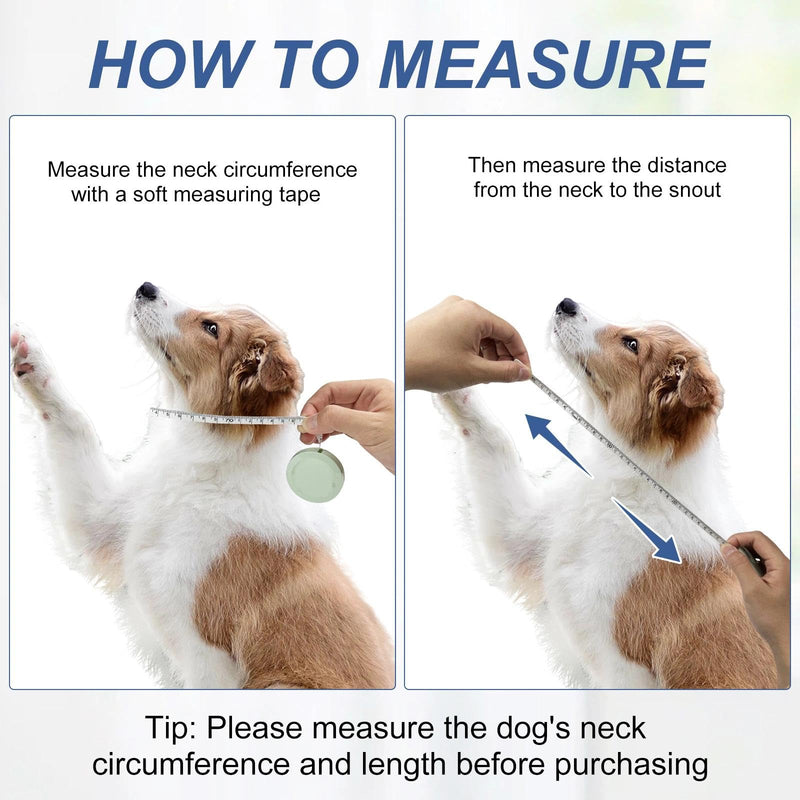 Chiluxendo Soft Dog Neck Brace, Dog Collar to Prevent Leakage, Protective Collar for Dogs, Neck Collar, Cone-Shaped Collar for Dogs, Breathable Dog Cone, Elizabethan Adjustable Pet Collar, 4XL