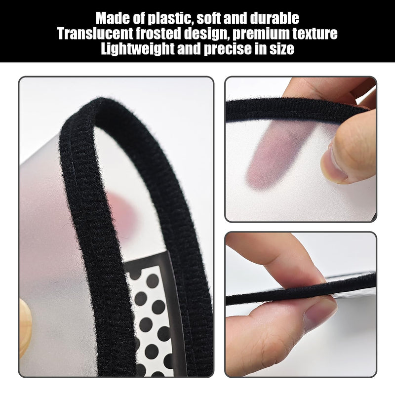 Pack of 2 Polka Dot Protective Ring and 1 x Black Collar, Practical Anti-Bite and Anti-Leak Cover for Pets, Suitable for Post-Operative Care Scenarios for Pets