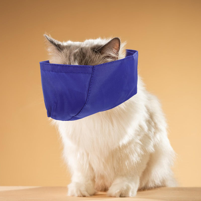BESTOYARD Bite-Proof Nylon Eye Patch with Small Hole for Cats and Dogs and Lightweight Eye Mask for Pet Grooming and Grooming While Bathing