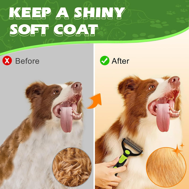 Cat Brush Dog Brush, Self Cleaning Cat Hair Brushes for Grooming, Dogs Bath Brushes, Dogs Grooming Kit for Hair Removal(Pack of 3)