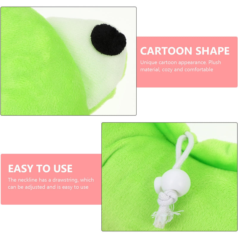 Artibetter Soft and Scratch-Proof Nylon Cat Neck Collar with Breathable Material Cartoon Plush Recovery Collar for Cats
