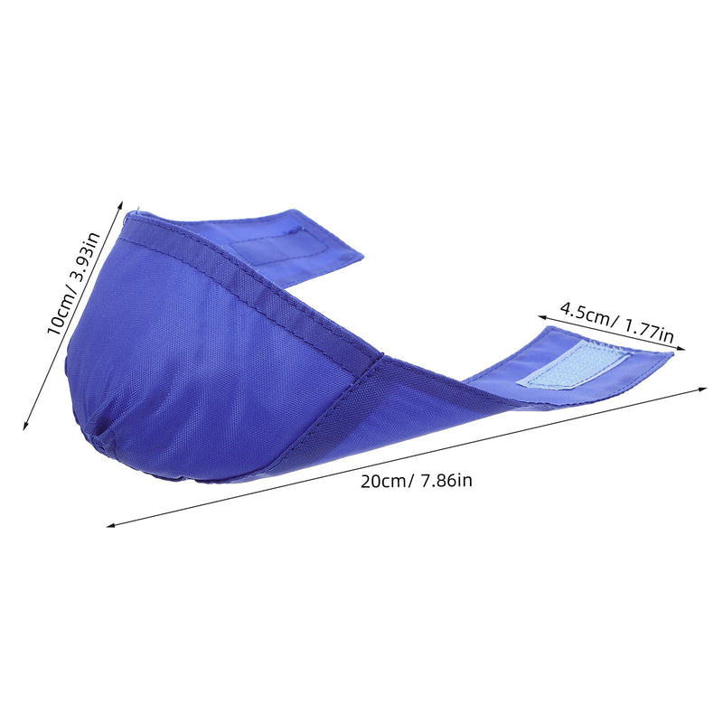 TEHAUX Durable Cat Eye Mask, Bite-Resistant, Breathable Material, Blue, for 2.5-5 kg Cats, Lightweight Eye Patch for Cosmetic Eye Care and Soothing