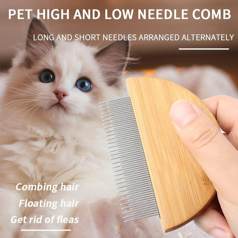 Detailer Comb For Removing Tear Stains Dog Tear Stain Remover For Small Dogs Dog Eye Comb Flea And Tick Prevention For Dogs Pet Hair Removal Tool Pet Facial Cleansing - PawsPlanet Australia