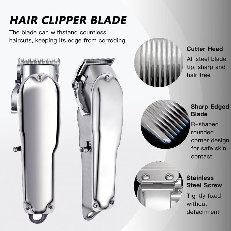 Upgraded 2 Pack 2 Hole Clipper Blade for Wahl ProSeriesPlatinum/Self-CutPro/Pet- Pro/Notfit Multi-Purpose79607 / 5Star / MagicClip / 5StarMagicClipCordless / 5StarSenior - PawsPlanet Australia