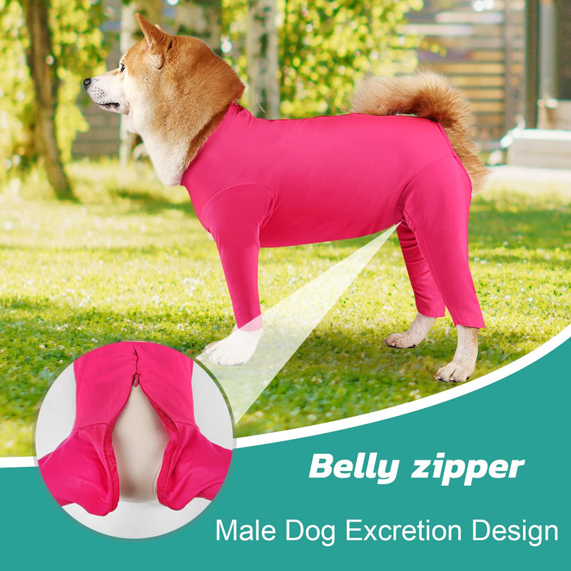 Etdane Dog Onesie for After Surgery Pet Surgical Recovery Suit Anti Shedding Bodysuit