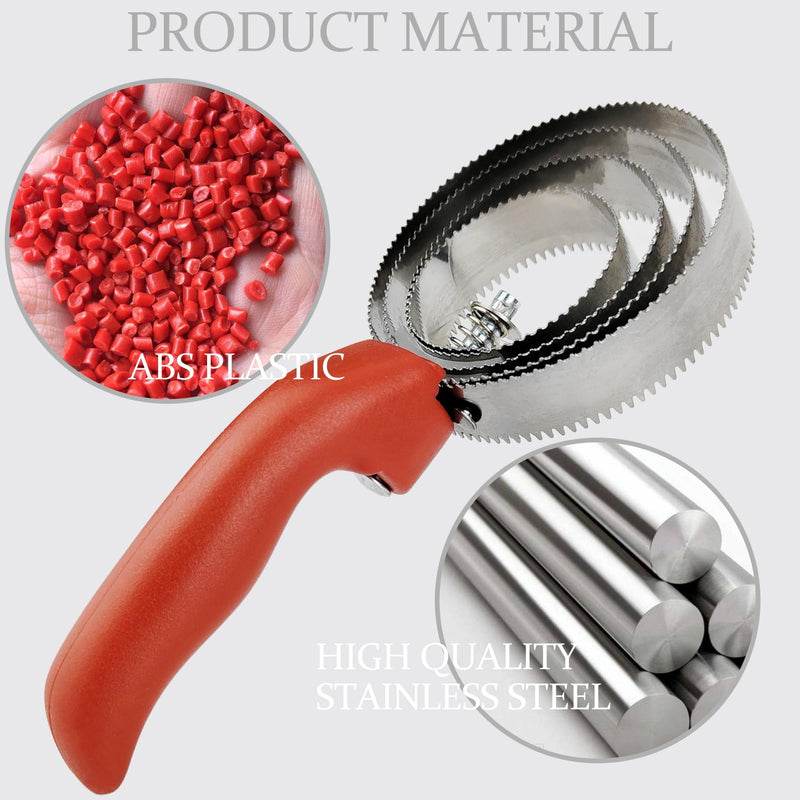 Reversible stainless steel curry comb. With Soft Touch Handle with Large Rubber Curry Comb, Multifunctional Stainless Steel Fine Tooth Comb, Pet Horse Grooming Comb for Dogs and Cats (Red) Red - PawsPlanet Australia