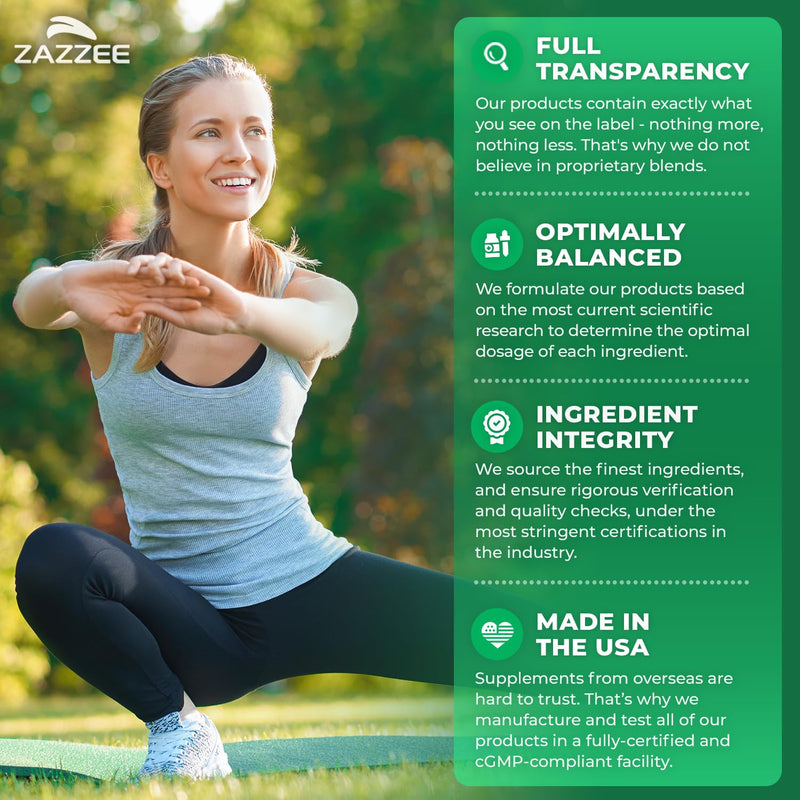 Zazzee USDA Organic Cat’s Claw 20:1 Extract, 1000 mg per Serving, 3% Alkaloids, 100 Vegan Capsules, Uncaria Tomentosa, Immune, Joint & Antioxidant Support, All-Natural, Non-GMO, Made in the USA - PawsPlanet Australia