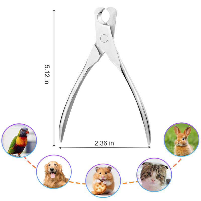 Dog & Cat Nail Clippers and Trimmers,Professional All Stainless Steel Pets Nail Clipper,Very Sharp,Cut Like Butter,Suitable for Cats, Dogs, Rabbits, Parrots, Chinchillas, Guinea Pigs, and Birds. - PawsPlanet Australia
