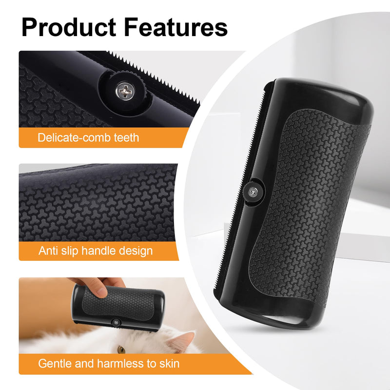 Groompro Deshedding Brush, Deshedding Dog Brush for Cats, Dogs, Rabbits, Horses, Ergonomic Pets Groomer that Relieves Pet Itchiness, Effectively Removes Undercoat & Loose Hair - PawsPlanet Australia