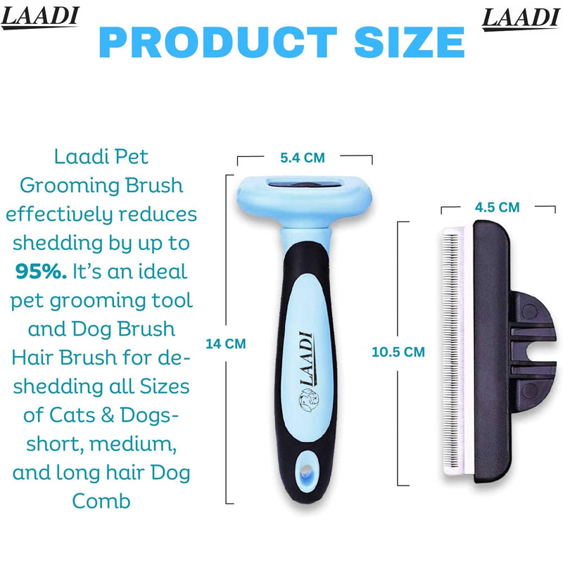 Deshedding Tool for Dogs and Cats - Reduces Shedding by Up to 95% in Less Than 10 Minutes—best Choice for Grooming and Deshedding Your Lovely Pets. Dog Brush Cat brush Horse Brush Rabbit Brush - PawsPlanet Australia
