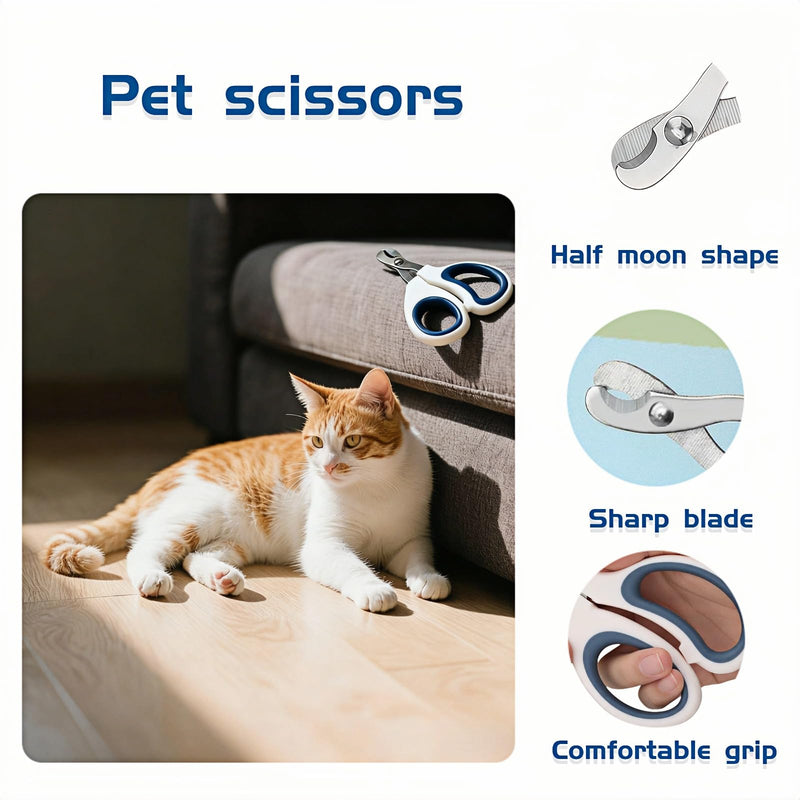 Professional Pet Nail Clipper for Cats, Dogs, Small Animals - Stainless Steel Sharp Trimmer | Quick, Clean, Painless Cutting | Mirror Polished Grooming Tool for Kittens, Puppies & More (Dark green) Dark green - PawsPlanet Australia