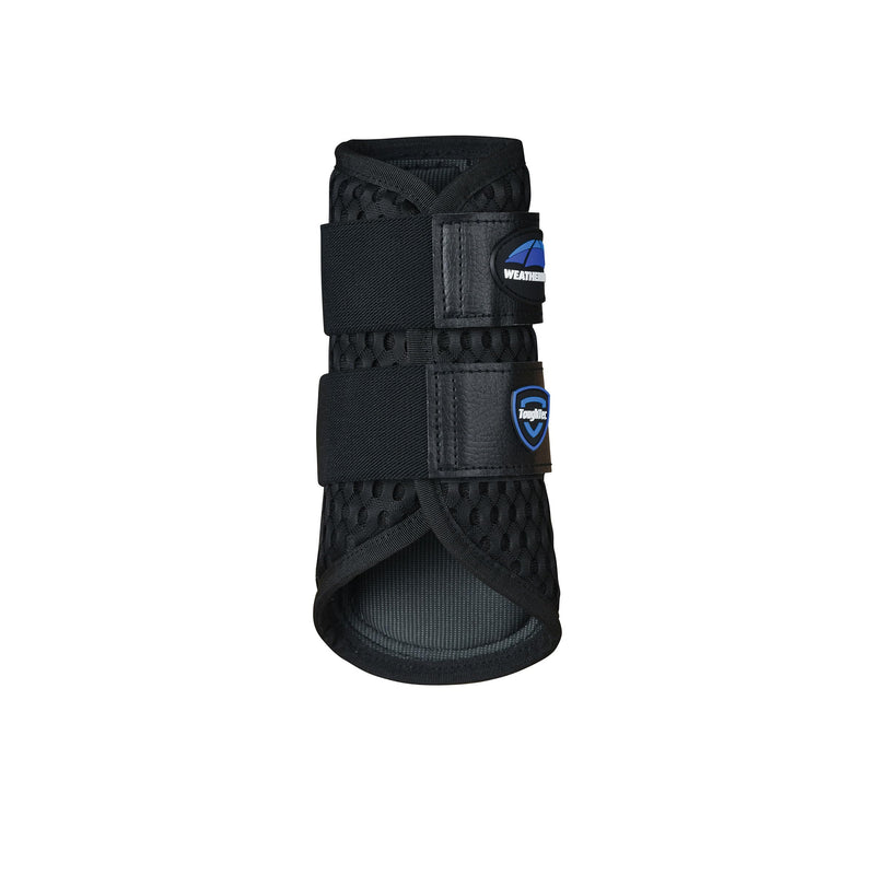 WeatherBeeta Tough-Tec Mesh Brushing Boots, Black/Black, Medium M
