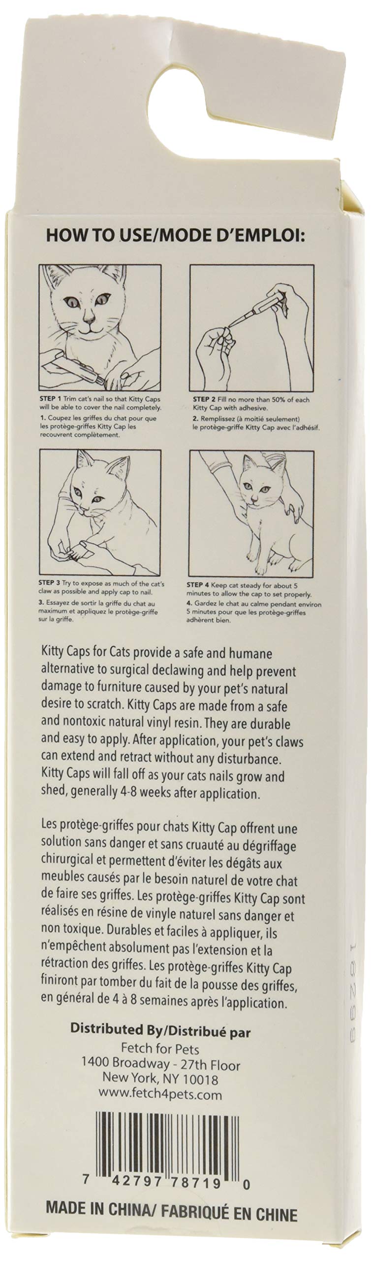 Kitty Caps Nail Caps for Cats Safe, Stylish & Humane Alternative to Declawing Covers Cat Claws, Stops Snags and Scratches, Medium (9-13 lbs), Hot Purple & Hot Pink (Pack of 1) 1-Pack Medium (9-13 lbs) - PawsPlanet Australia