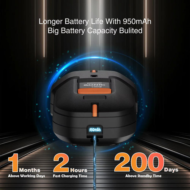Portable Ultrasonic Dog Trainer – USB-Rechargeable High-Frequency Handheld Dog & Animal Trainer with Built-in LED Flashlight, One-Button Operation, Lightweight for Walking & Jogging – 40 ft Range