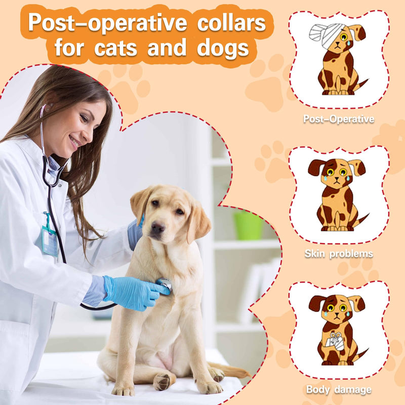 Dog Cone,Dog Surgery Collar,Dog Cones for Small Medium Large Dogs,Inflatable Cone for Dogs,Watermelon Dog Cone Collar, Does not Impede Vision Dog Recovery Collar watermelon - PawsPlanet Australia