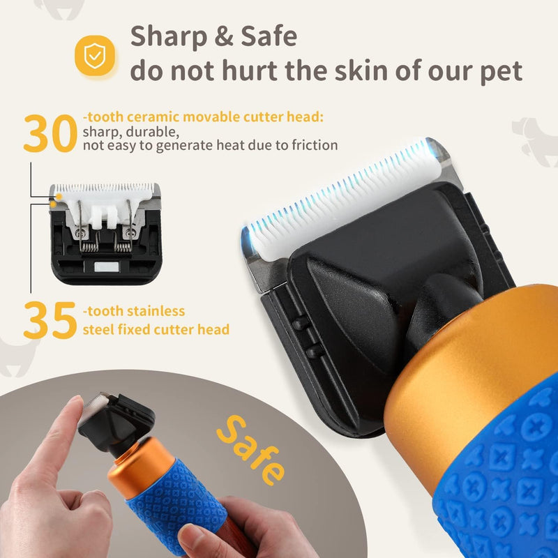 CGOLDENWALL 1 Pc Dog Grooming Replacement Blade 200W Dog Hair Clipper for Grooming Pet Clipper - PawsPlanet Australia