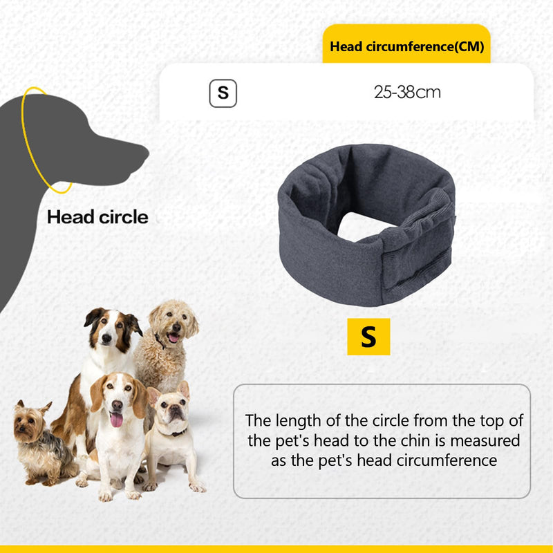 Dog Ear Protection, Dog Ear Muffs & No Shake Ear Wrap, Adjustable Earmuffs for Pets, Noise Protection, Dog Earmuffs, for Noise Reduction, Anxiety Relief Calming