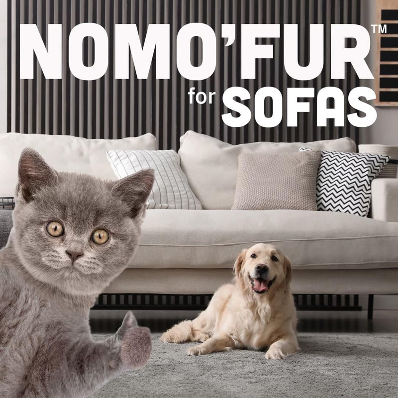 NOMO'FUR Mini Pet Hair Remover, Car Detailing Supplies, Carpet Dog Hair Remover for Car Interior, Auto Detailing, Pet Hair Removal for Dogs and Cats for Couch, Furniture, Carpet (Pink) Pink - PawsPlanet Australia
