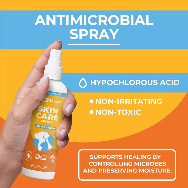 Skin & Wound Care Spray for Dogs & Cats – Lick-Safe Antiseptic Healing Aid, Itch Relief & Skin Repair Treatment for Hot Spots, Rashes, Cuts, Burns, & Irritation - PawsPlanet Australia