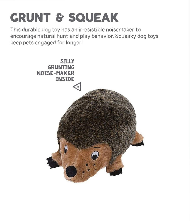 Outward Hound, Hedgehogz Plush Dog Toy, Medium Dog Plush Hedgehogz Medium (Pack of 1) - PawsPlanet Australia