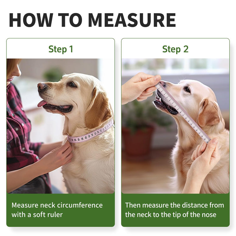 Soft Dog Cone Collar for Large Medium Dogs, Dog Cones for Dogs After Surgery, Adjustable Dog Recovery Collar, Lightweight E-Collars for Dogs, Elizabethan Collar (L) L (11.4", 13-17") - PawsPlanet Australia