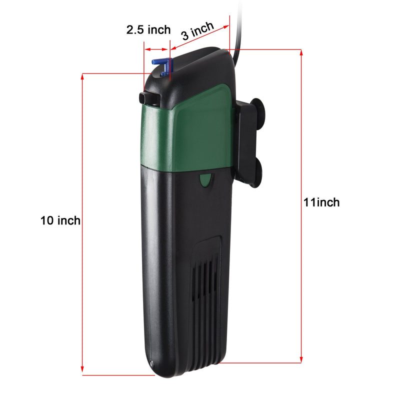 Internal Green Water Killer Aquarium Filter Tank U-V Pump