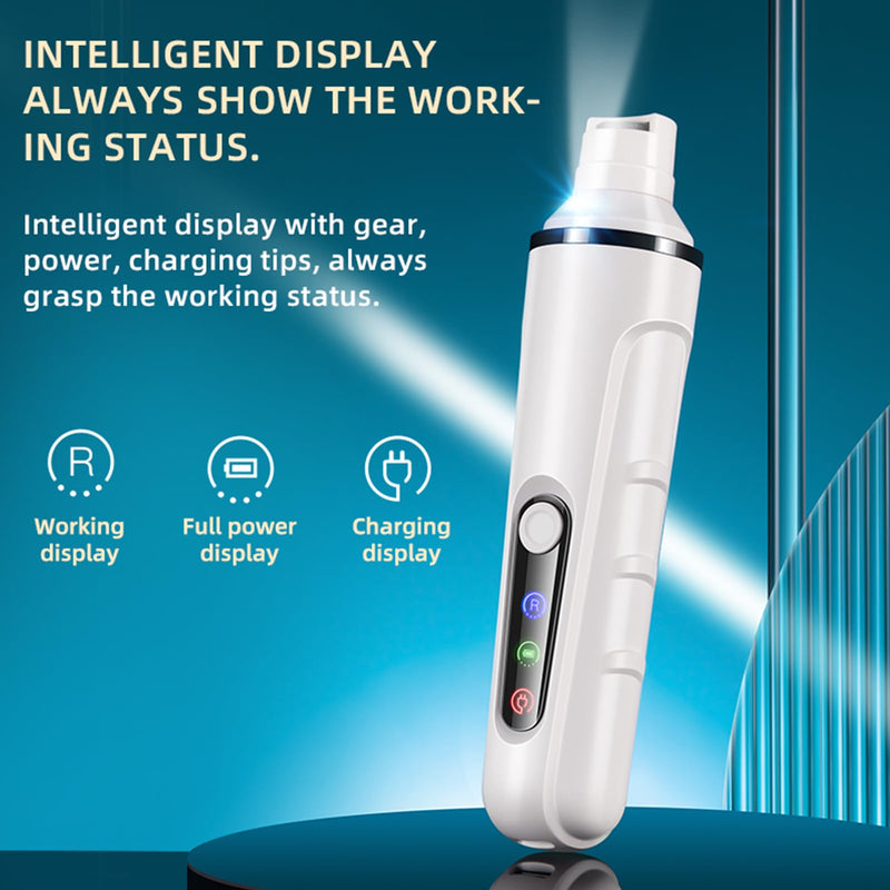 Dog Nail Clippers pet Nail Grinder for Dogs Nail Grinder for Dogs Quiet Dog Grooming Works on Large Medium Small Dogs & Cats It's a Great for pet Lovers - PawsPlanet Australia