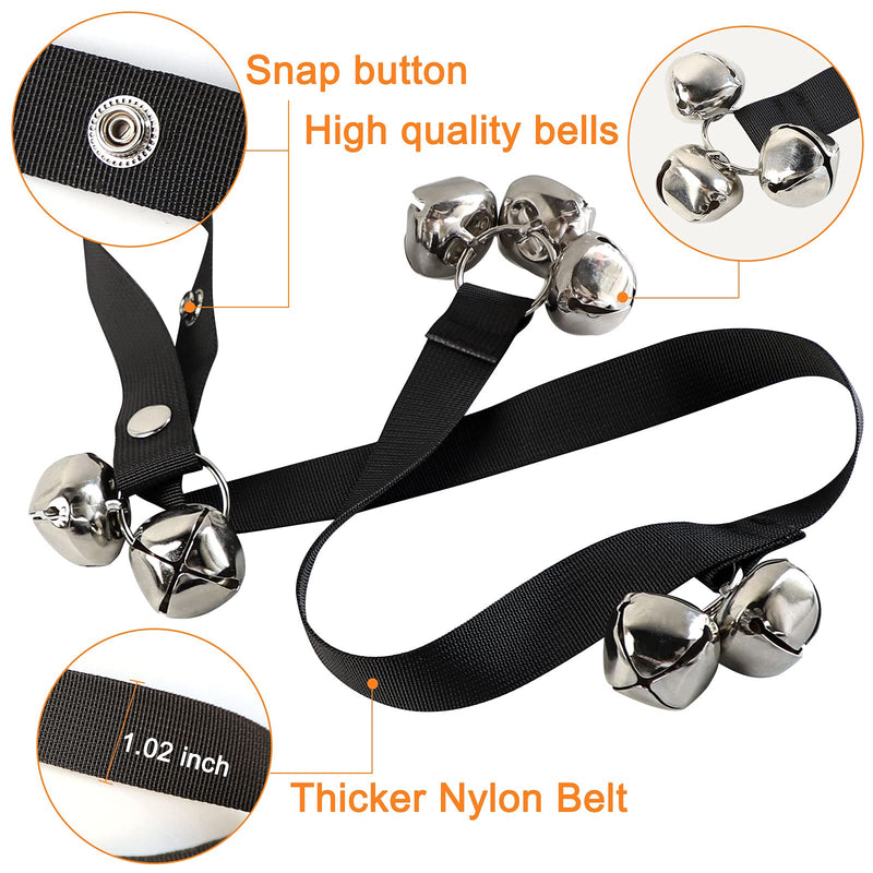 2 Packs of Dog doorbells, Training Adjustable Dog Bells, A Convenient Way to Train Your Puppy-7 Oversized 1.4 doorbells